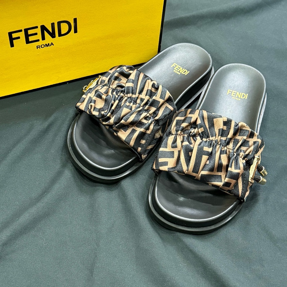 Fendi Women's Brown Sandals